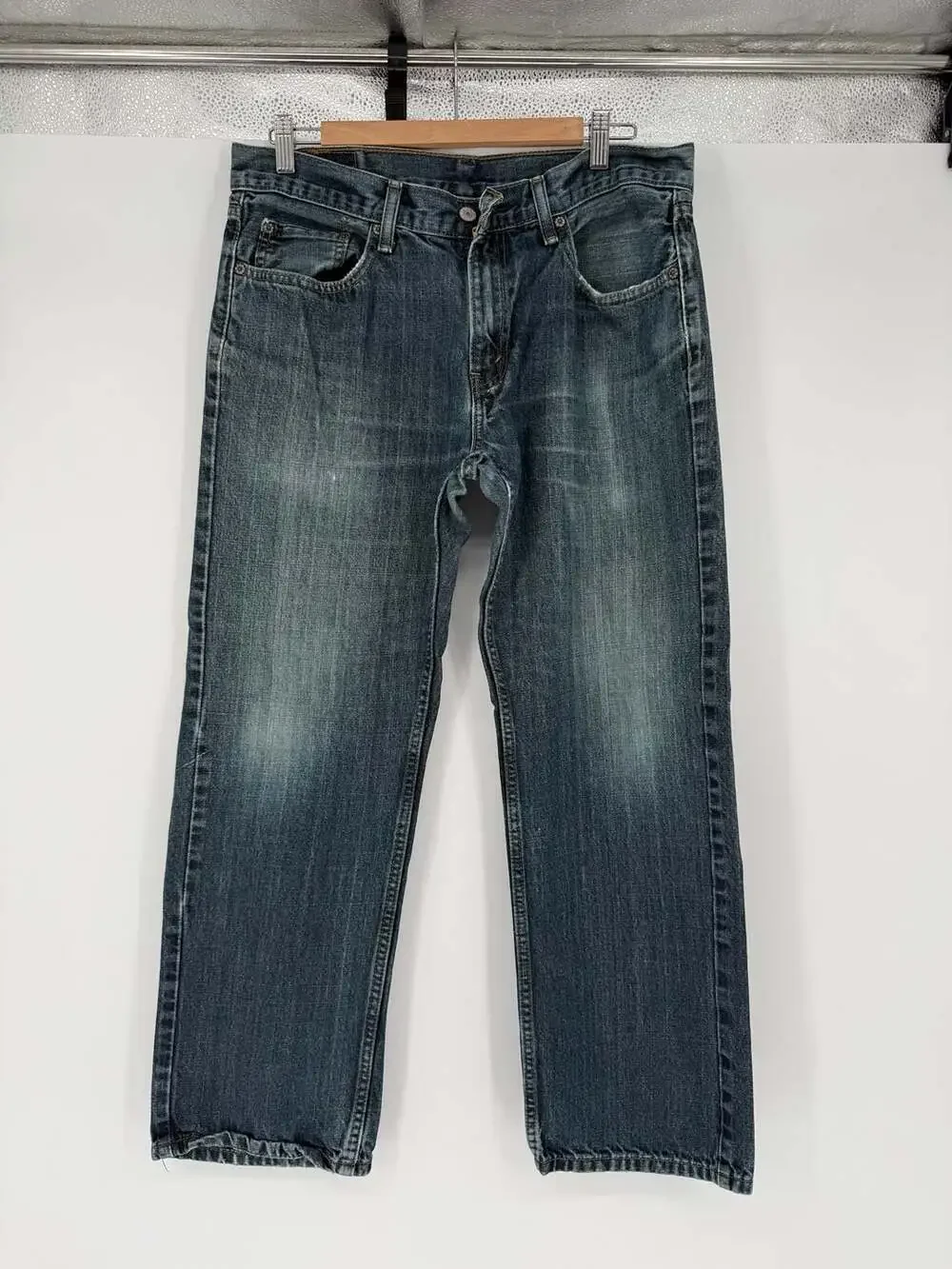 Levi's 559 Relaxed Straight Leg Jeans Mens Size 34x30 Blue Denim